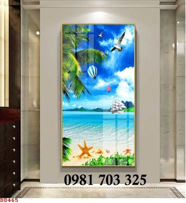 Tranh gạch 3D phong cảnh biển