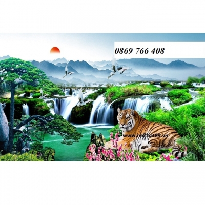 Tranh treo tường-tranh hổ 3d