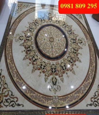 Gạch thảm - thảm gạch lát phòng khách