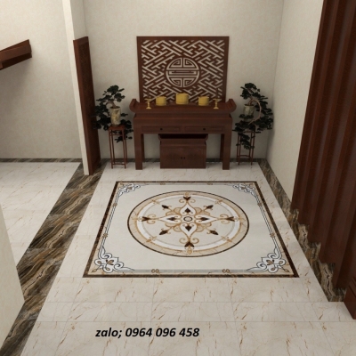 Gạch thảm 3d khổ lớn - 123XM