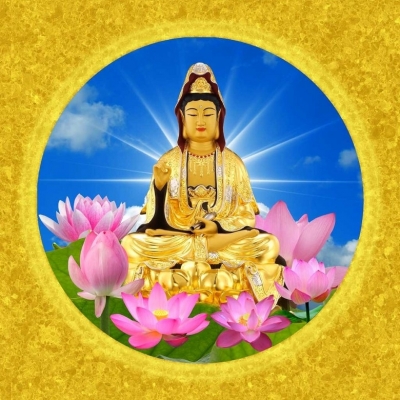 Tranh gạch 3d phật phòng thờ - NCV95