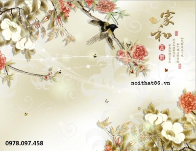 Gạch tranh 3D sứ ngọc