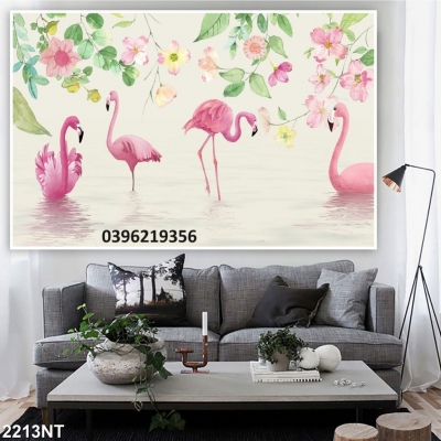 Tranh gạch phong cảnh 3D trang trí