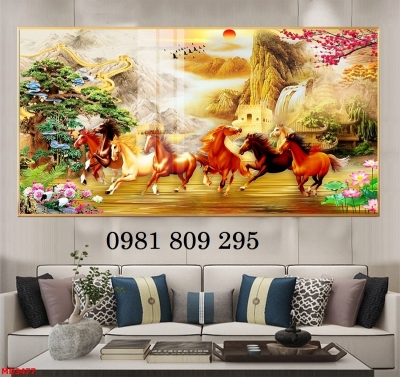 Gạch 3d ngựa cao cấp HP3698