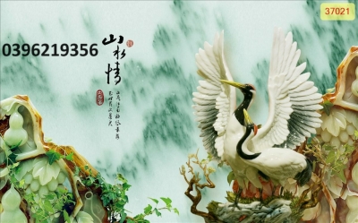 Tranh gạch đẹp sứ ngọc 3d