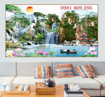 Tranh gạch men thiên nhiên