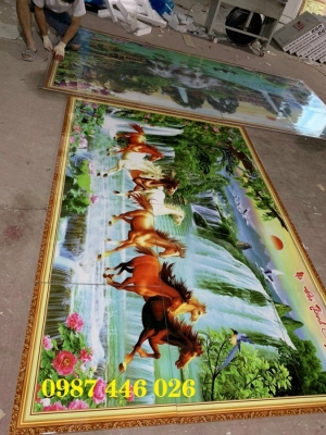 Tranh in gạch mã đáo thành công HP222