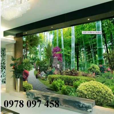 Gạch tranh 3D phong cảnh