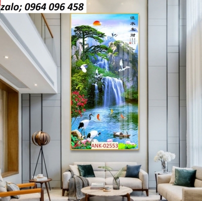 Tranh gạch 3d ốp tường cầu thang - DXNN9