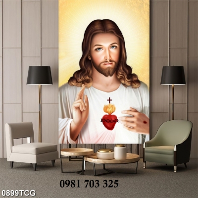 Gạch tranh đẹp 3d công giáo