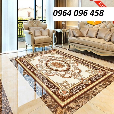 Mẫu gạch thảm lát nền phòng khách đẹp - 898C
