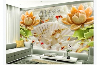 Tranh 3D- Tranh sứ ngọc