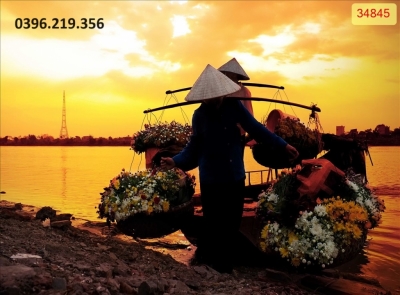 Tranh phong cảnh Việt Nam 3D trang trí