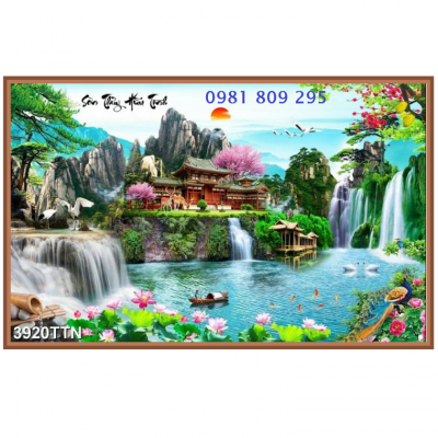 Tranh phong cảnh thiên nhiên- gạch tranh HP368
