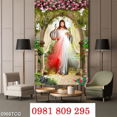 Gạch tranh chúa , công giáo HP265