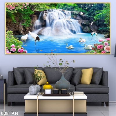 tranh gạch, gạch tranh 3D phong cảnh