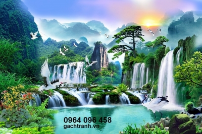 Tranh 3d - tranh gạch 3d - gạch tranh 3d - 0322X