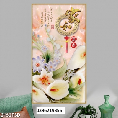 Tranh gạch đẹp trang trí 3D