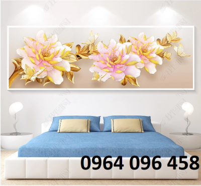 Gạch tranh 3d ốp tường phòng ngủ - 87SP