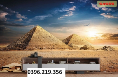 Tranh gạch Ai Cập đẹp trang trí 3D