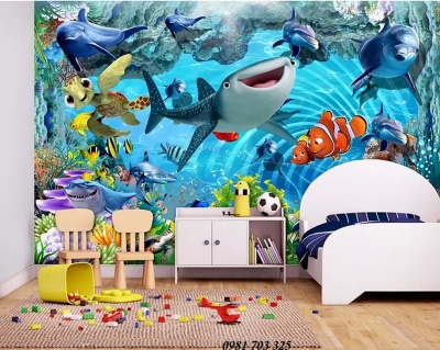 Tranh gạch men 3D trang trí phòng