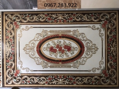 Gạch trang trí sàn 3d- thảm nhập khẩu