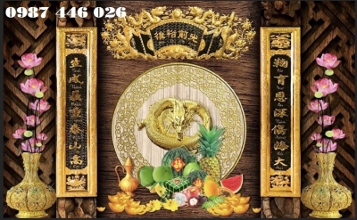 Gạch tranh phòng thờ HP8722