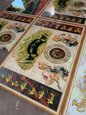 Tranh gạch sản xuất theo yêu cầu