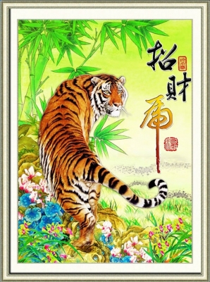 Tranh gạch 3d con hổ - NBB8