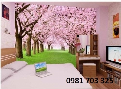 tranh gạch ốp tường phòng ngủ