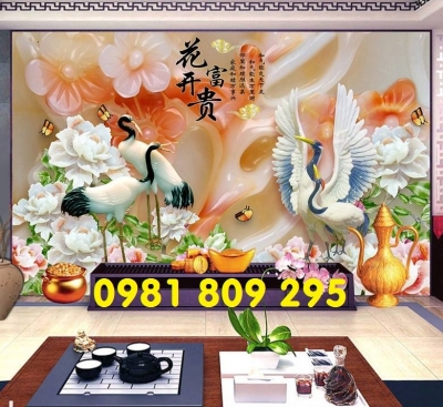 tranh sứ ngọc 3d - gạch tranh