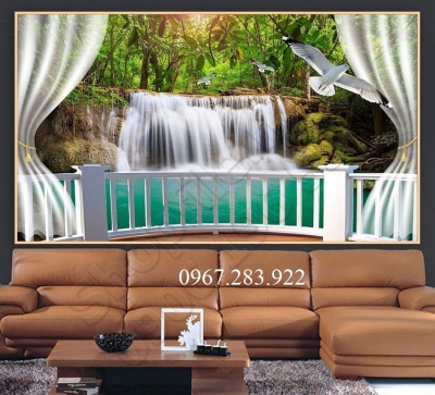 Tranh 3D- Tranh cửa sổ