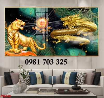 Tranh hổ phong thủy, tranh gạch