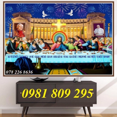 Gạch tranh 3d - mẫu tranh công giáo, chúa