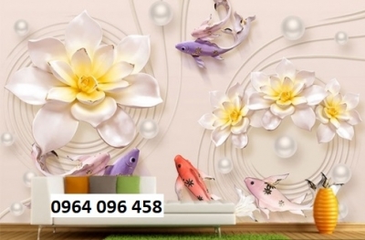 Tranh gạch 3d trang trí phòng khách đẹp - PUY65