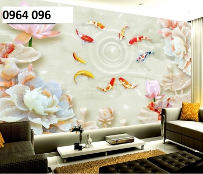 Mẫu tranh gạch trang trí phòng khách 3d - GCVB111
