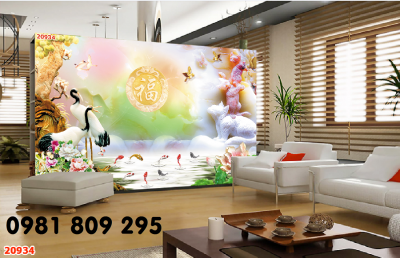 Gạch trang trí 3d sứ ngọc