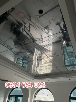 Cải tạo tường trần sàn sợi than tre cao cấp