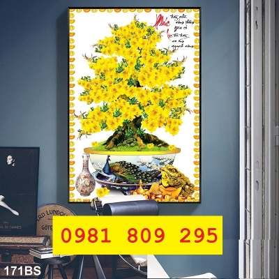 Tranh gạch , tranh gạch men hoa mai