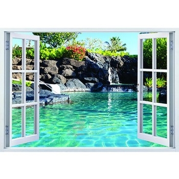 Tranh gạch 3d dán tường phòng khách - GGG4