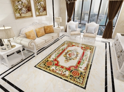 Gạch thảm lót nền phòng khách - FDB96