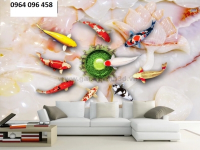 Tranh 3d - tranh gạch 3d phong thủy - CNV944