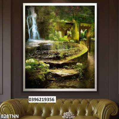 Tranh gạch 3D phong cảnh thiên nhiên đẹp