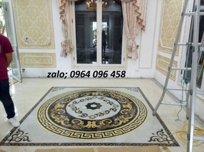 Mẫu gạch thảm lát nền phòng khách - 43SL