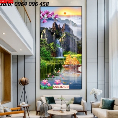 Tranh gạch mẫu mới 3d - KGCBV6