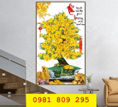 Ttanh gạch hoa mai 3d