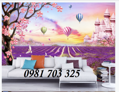 gạch tranh 3D phong cảnh