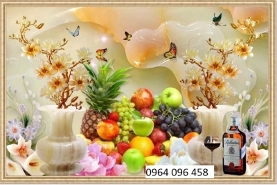tranh phòng thờ - gạch tranh ốp tường 3d