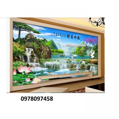 Tranh gạch 3D - tranh phong cảnh