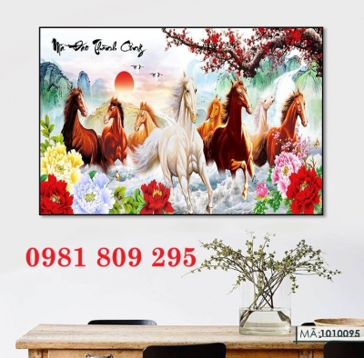Giá gạch tranh 3D trang trí mã đấo thành công